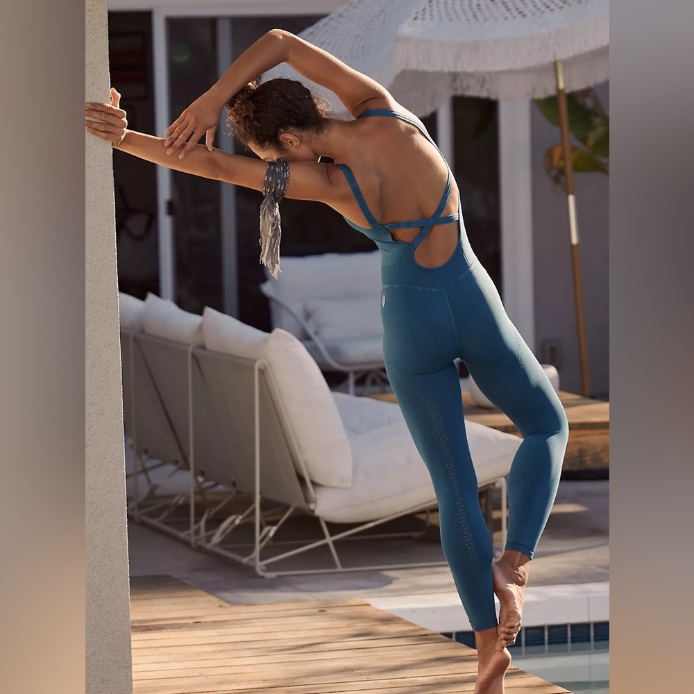 NEW Free People Movement Good Karma Onesie - Picture 5 of 7